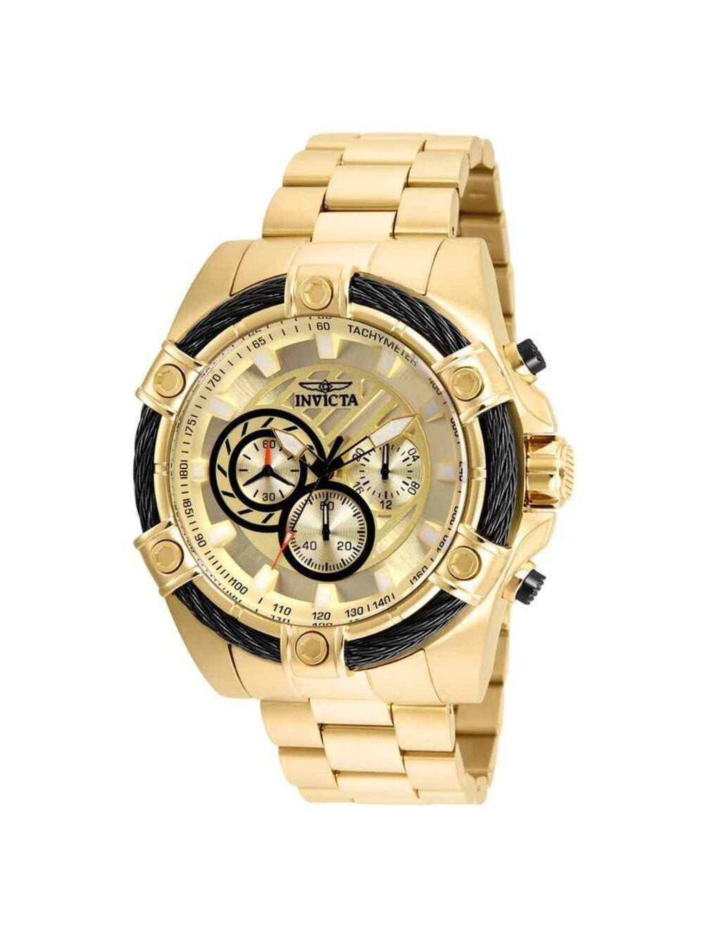 Invicta Bolt Ace Men's Watch - 52mm. Gold (25515)